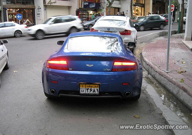 Aston Martin Vantage spotted in Tehran, Iran