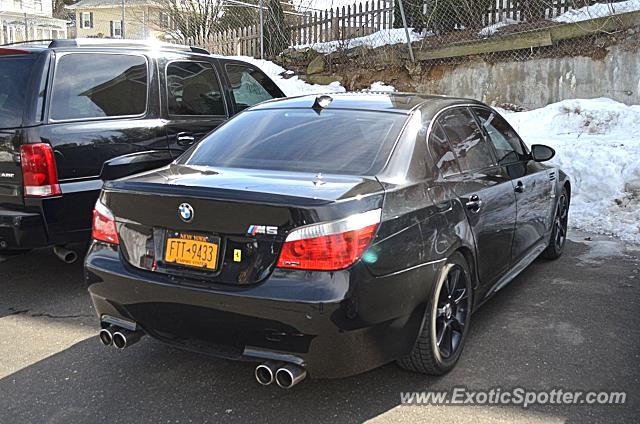 BMW M5 spotted in Greenwich, Connecticut