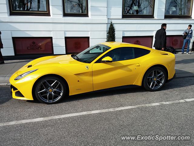 Ferrari F12 spotted in Hamburg, Germany