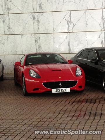 Ferrari California spotted in Hong Kong, China