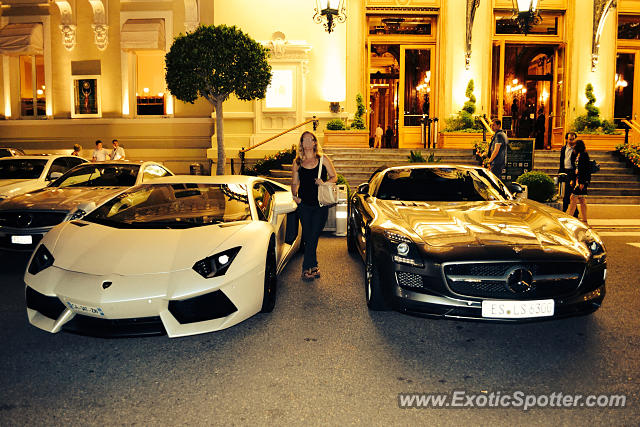 Mercedes SLS AMG spotted in Monte Carlo, Monaco