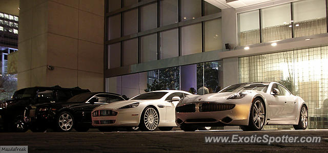 Fisker Karma spotted in Charlotte, North Carolina