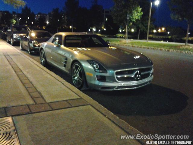 Mercedes SLS AMG spotted in Boucherville, Canada