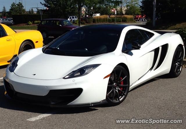 Mclaren MP4-12C spotted in Woodbridge, Canada