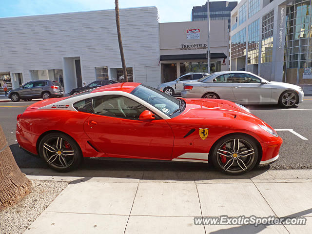 Ferrari 599GTB spotted in Beverly Hills, California