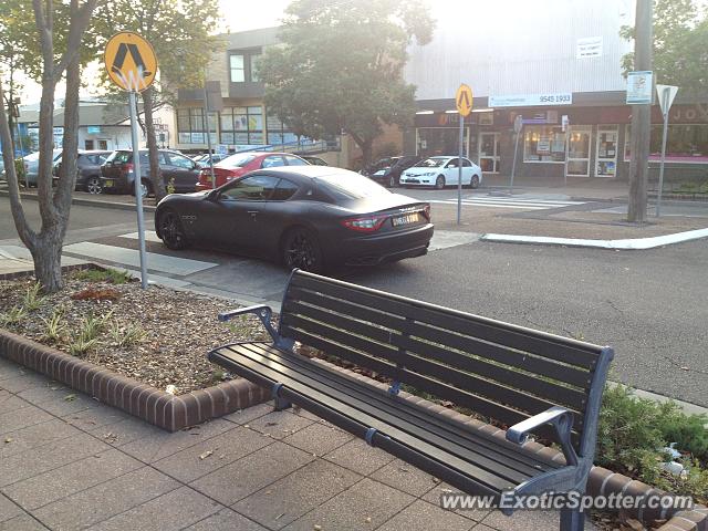 Maserati GranTurismo spotted in Sutherland, Australia