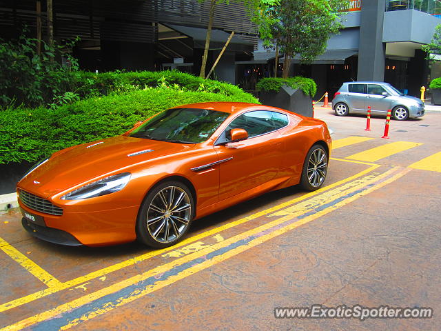 Aston Martin Virage spotted in Kuala Lumpur, Malaysia