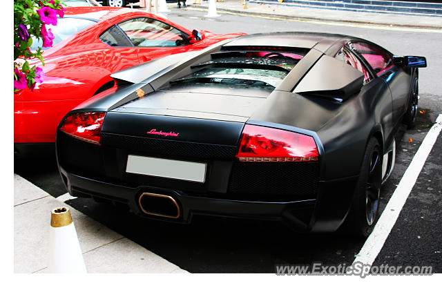 Lamborghini Murcielago spotted in London, United Kingdom