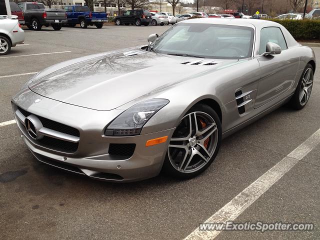 Mercedes SLS AMG spotted in Raleigh, North Carolina