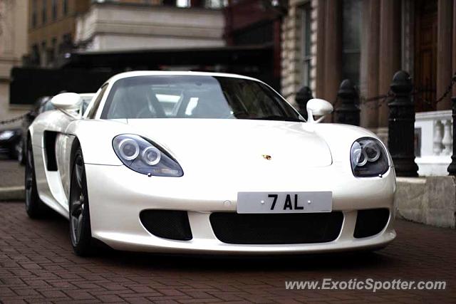 Porsche Carrera GT spotted in London, United Kingdom