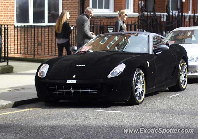 Ferrari 599GTB spotted in London, United Kingdom