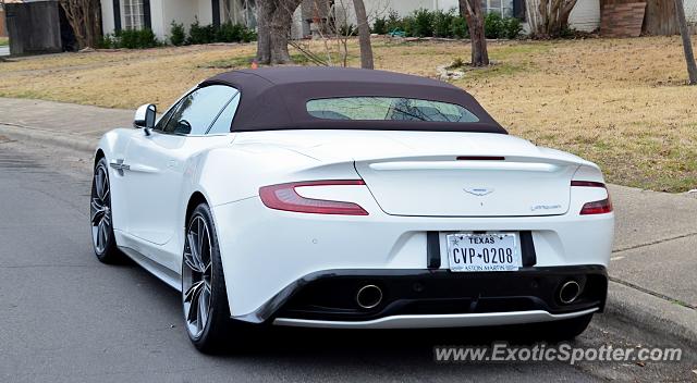 Aston Martin Vanquish spotted in Dallas, Texas