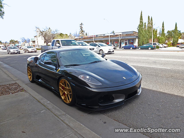 Ferrari F430 spotted in Palo Alto, California