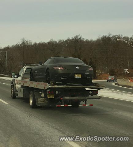 Mercedes SLS AMG spotted in Rt 287 North, New Jersey