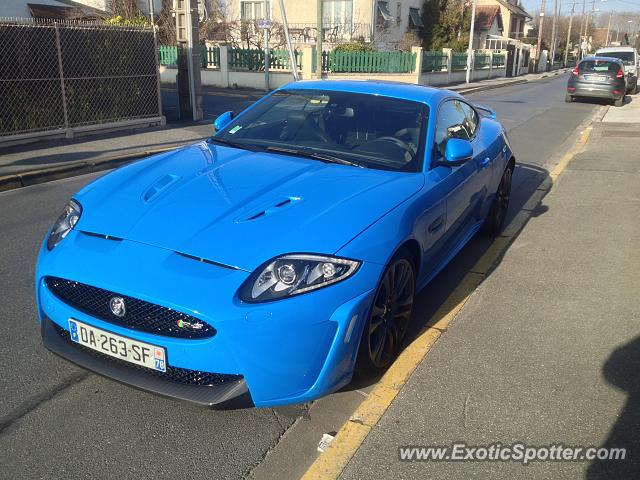 Jaguar XKR-S spotted in Pontault-Combaul, France