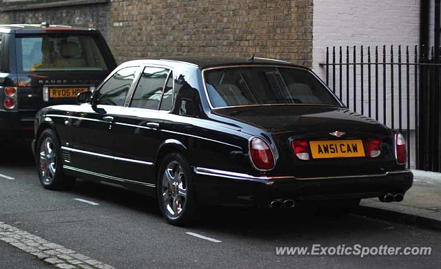 Bentley Arnage spotted in London, United Kingdom