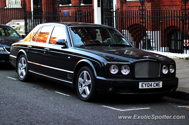 Bentley Arnage spotted in London, United Kingdom