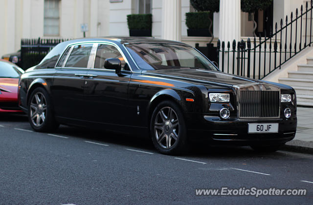 Rolls Royce Phantom spotted in London, United Kingdom