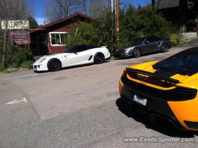 Ferrari 599GTO spotted in Julian, California