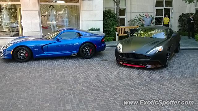 Aston Martin Vanquish spotted in Beverly hills, California