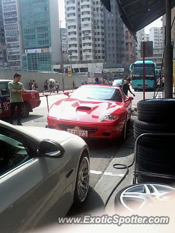 Ferrari 575M spotted in Hong Kong, China