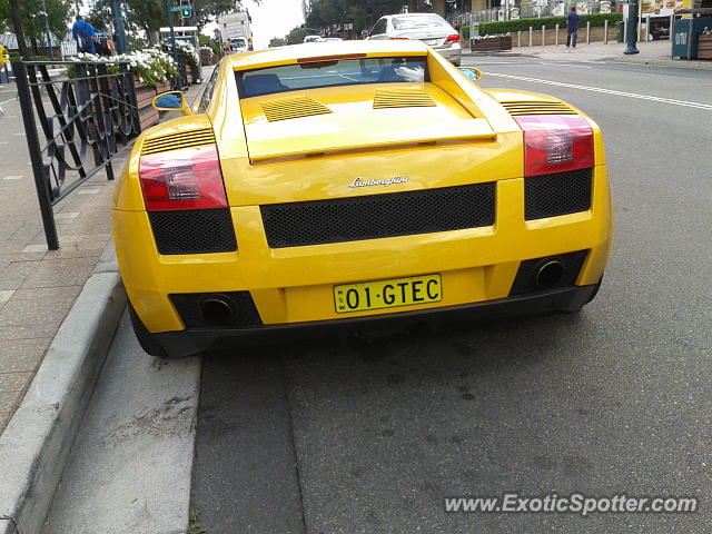 Lamborghini Gallardo spotted in Liverpool, Australia