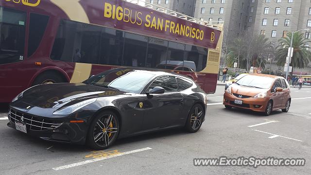 Ferrari FF spotted in San Francisco, California