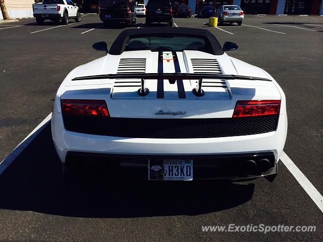 Lamborghini Gallardo spotted in Las Vegas, Nevada