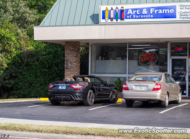 Maserati GranCabrio spotted in Sarasota, Florida
