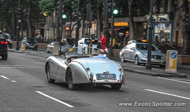 Jaguar E-Type spotted in London, United Kingdom