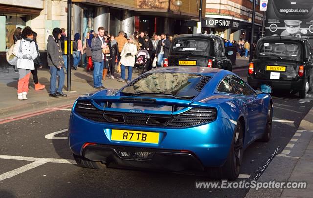 Mclaren MP4-12C spotted in London, United Kingdom