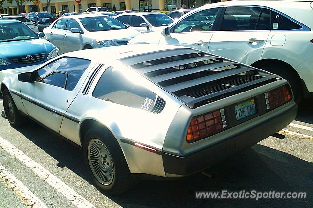 DeLorean DMC-12 spotted in Margate, Florida