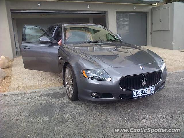 Maserati Quattroporte spotted in Clifton, South Africa