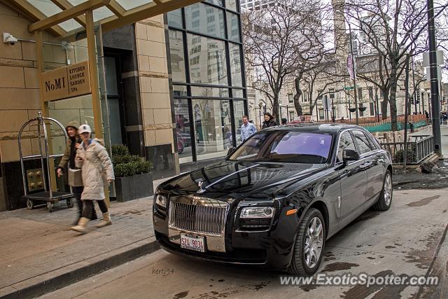 Rolls Royce Ghost spotted in Chicago, Illinois
