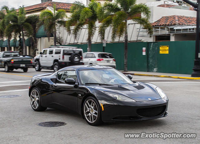 Lotus Evora spotted in Palm Beach, Florida