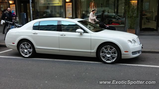 Bentley Continental spotted in Zürich, Switzerland