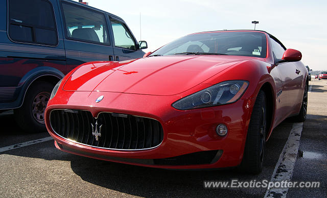 Maserati GranCabrio spotted in Cleveland, Ohio