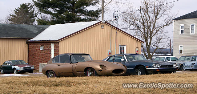 Jaguar E-Type spotted in Mount Vernon, Ohio