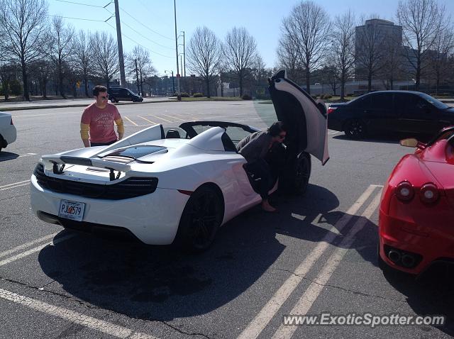 Mclaren MP4-12C spotted in Atlanta, Georgia