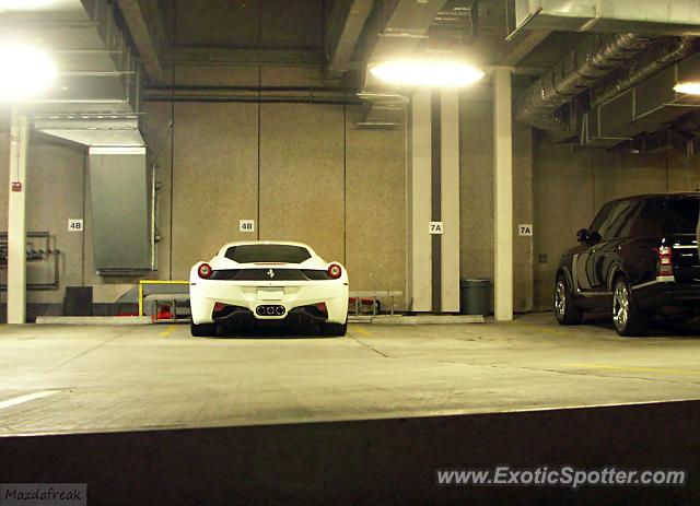 Ferrari 458 Italia spotted in Charlotte, North Carolina