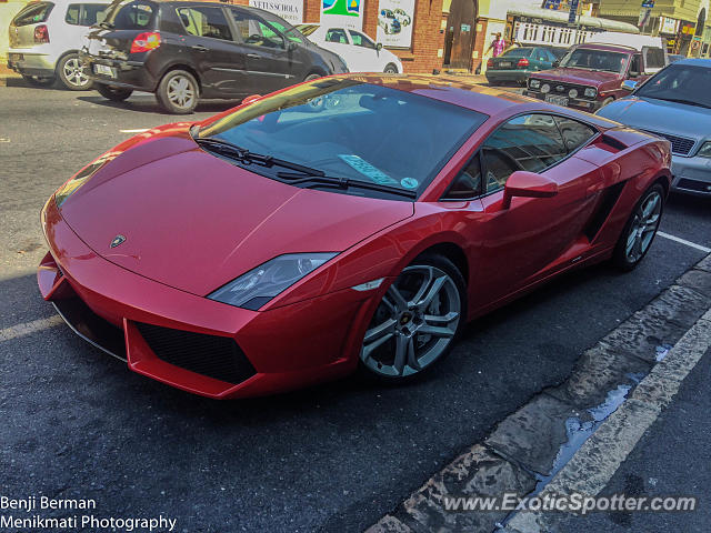 Lamborghini Gallardo spotted in Cape Town, South Africa