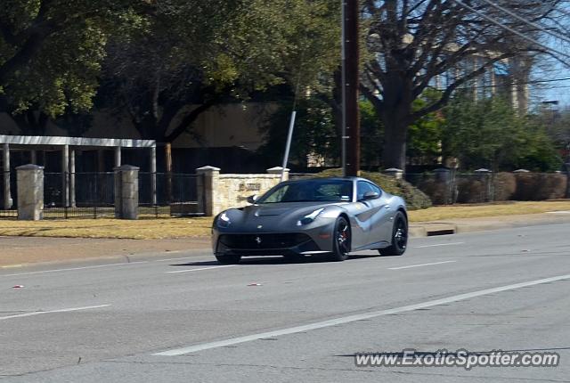 Ferrari F12 spotted in Dallas, Texas