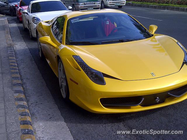 Ferrari 458 Italia spotted in Muntinlupa City, Philippines
