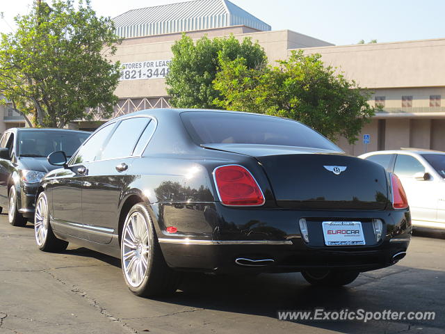 Bentley Continental spotted in City of Industry, California