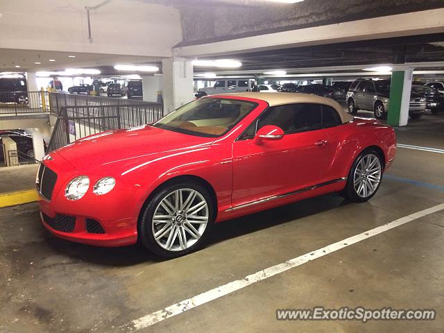 Bentley Continental spotted in Atlanta, Georgia