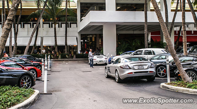 Mercedes SLR spotted in Miami, Florida