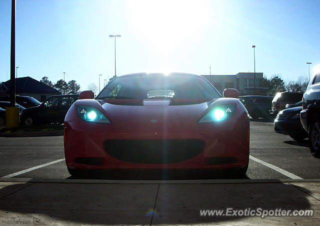Lotus Evora spotted in Cary, North Carolina