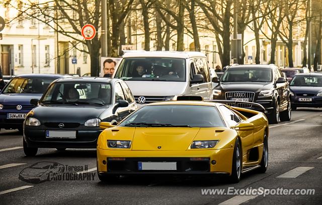 Lamborghini Diablo spotted in Munich, Germany