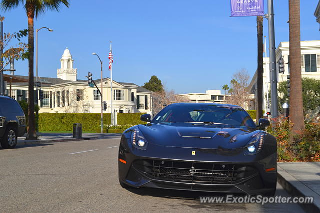 Ferrari F12 spotted in Beverly Hills, California