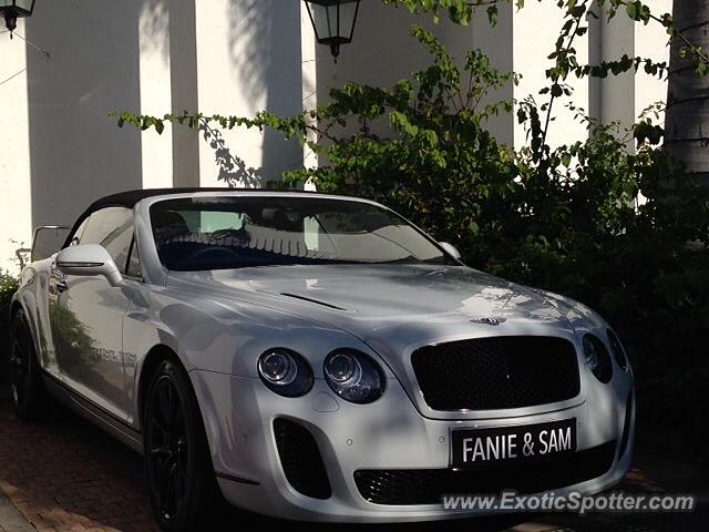 Bentley Continental spotted in Umhlanga, South Africa